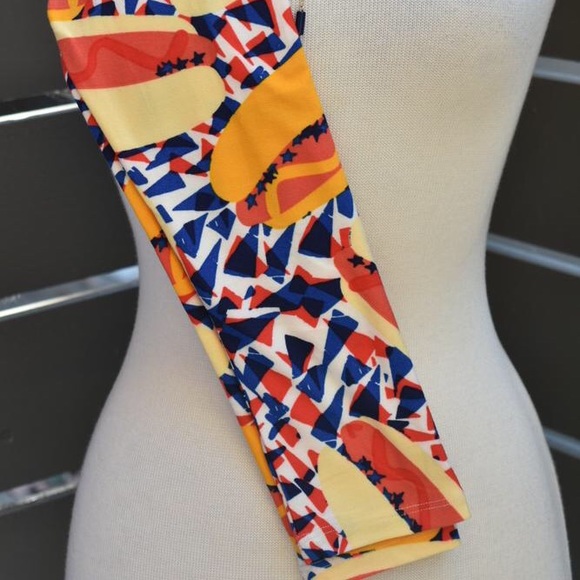 Lularoe 4th of July Leggings - Picture 2 of 2